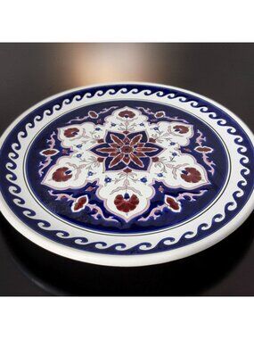 Vintage Hand Made By Dakas Ceramic Faliraki-Archagelos Rhodes Greece Plate